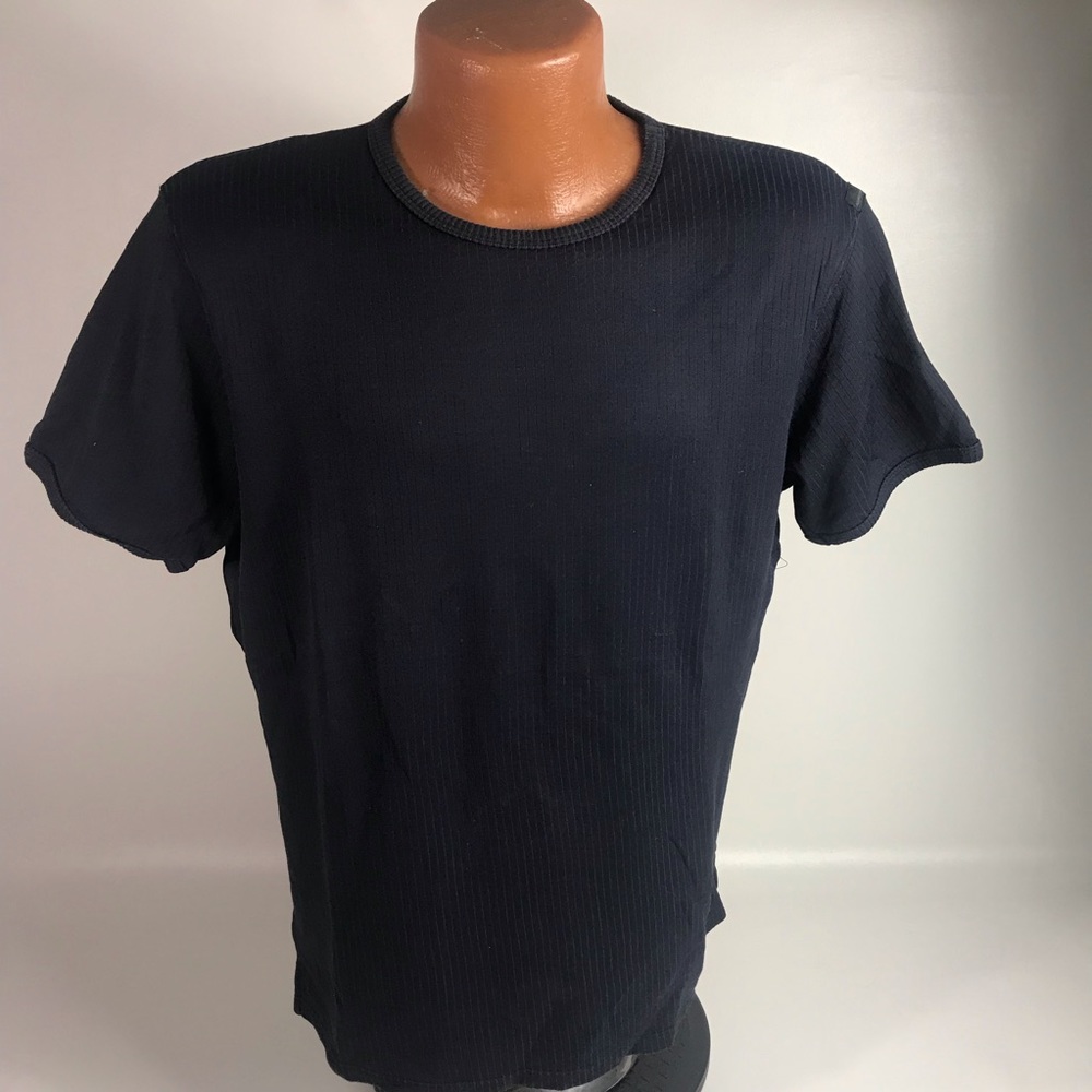 Armani exchange black tight fitting Tee men’s L